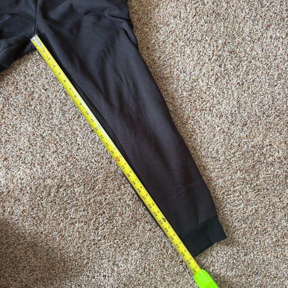 Move Beyond Fleece Lined Thermal Sweatpants Womens XL Black Jogger - Picture 8 of 8